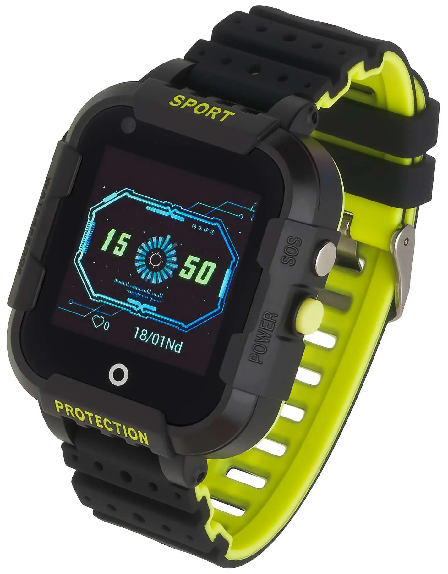 Smartwatch Garett Kids Time 4G Plus 55mm LTE Czarny