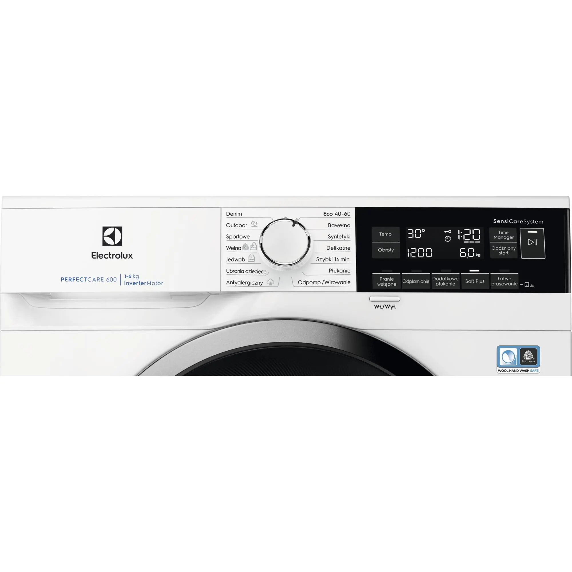Pralka Electrolux 600 SensiCare EW6SN326SPI Superslim 6kg 1200obr/min