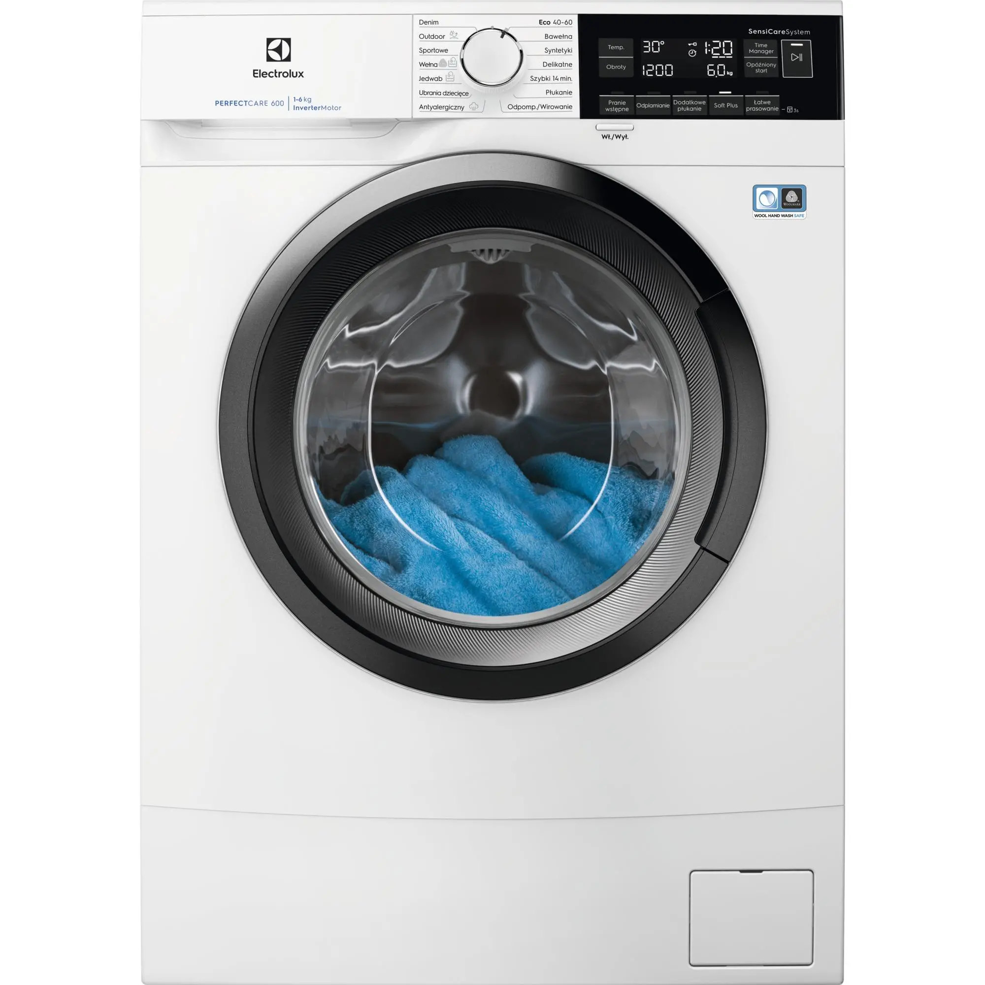 Pralka Electrolux 600 SensiCare EW6SN326SPI Superslim 6kg 1200obr/min