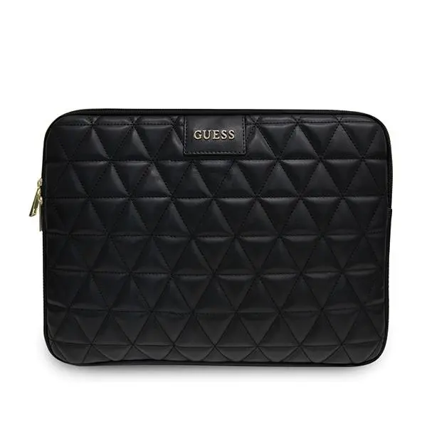 Etui na laptop Guess GUCS13QLBK Quilted 13" Czarny