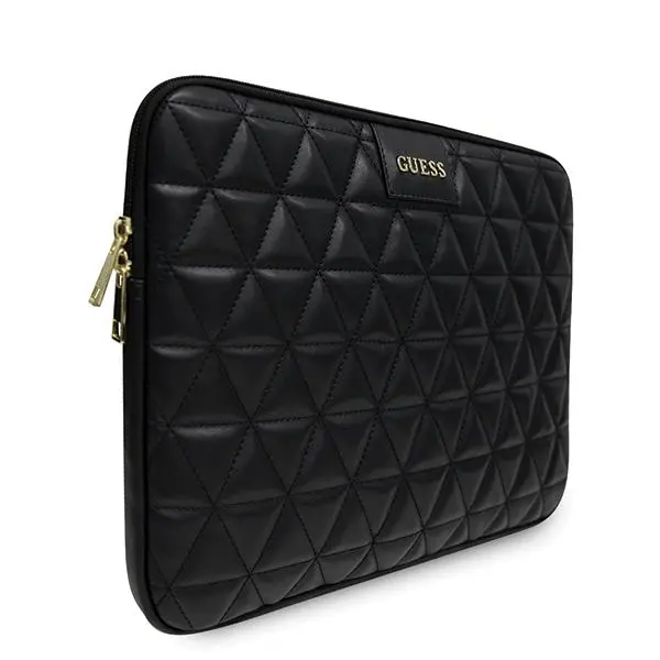 Etui na laptop Guess GUCS13QLBK Quilted 13" Czarny
