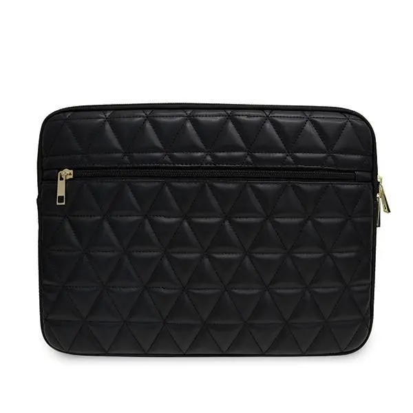 Etui na laptop Guess GUCS13QLBK Quilted 13" Czarny