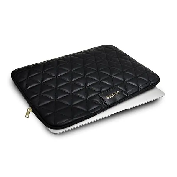 Etui na laptop Guess GUCS13QLBK Quilted 13" Czarny