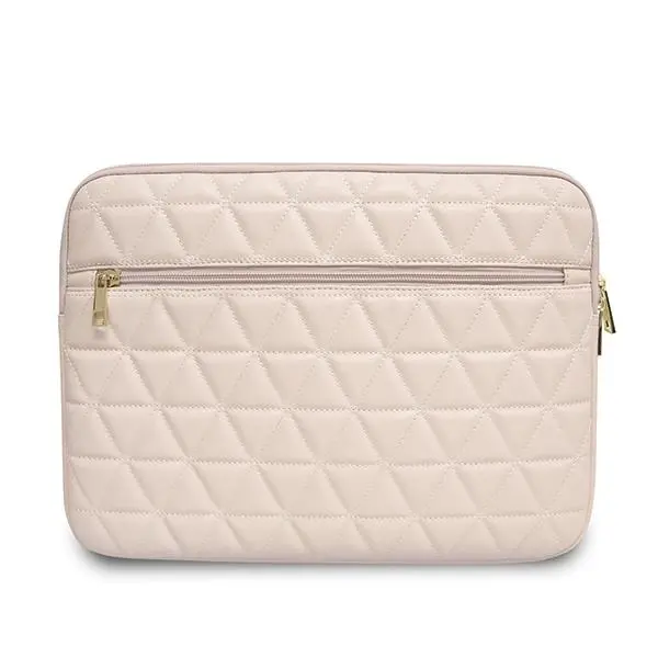 Etui na laptop Guess GUCS13QLPK Quilted 13" Różowy