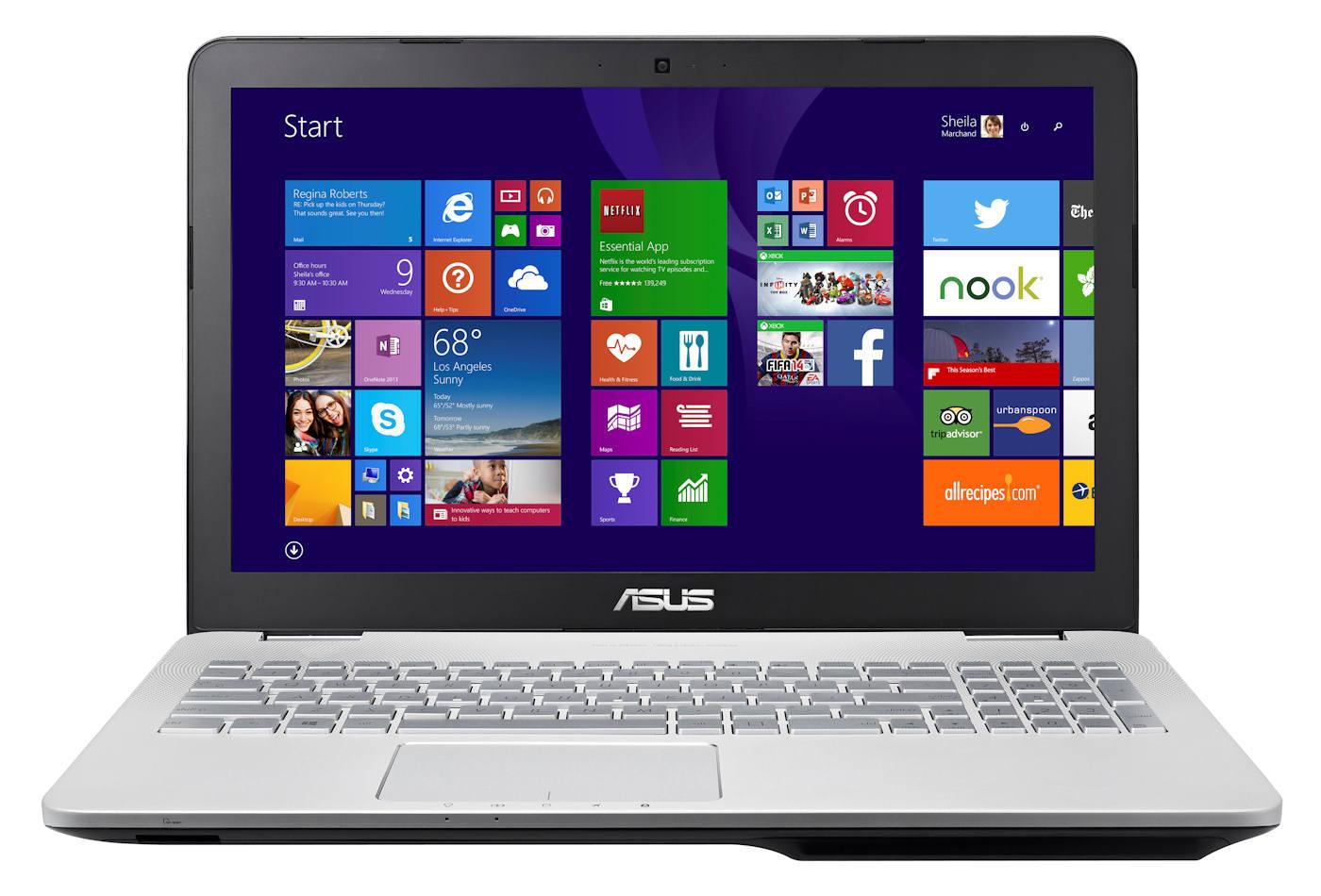 ASUS N551JX-CN085H 15,6" Intel® Core™ i7-4720HQ 8GB RAM  750GB Dysk  Win8.1