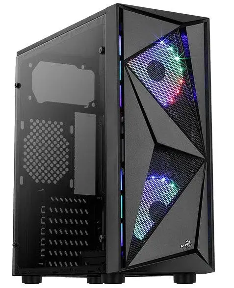 Obudowa Aerocool Glider Cosmo-A-BK-v2 FRGB Czarny