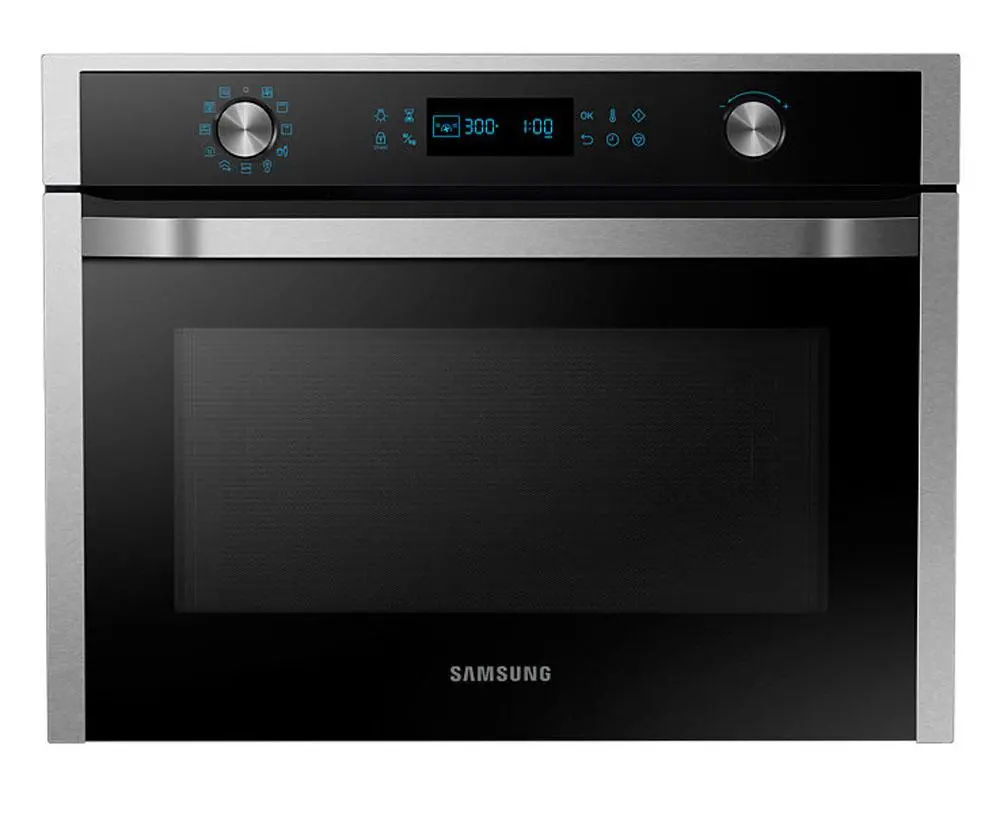 Piekarnik z mikrofalą Samsung NQ50J5530BS Termoobieg Srebrno-czarny