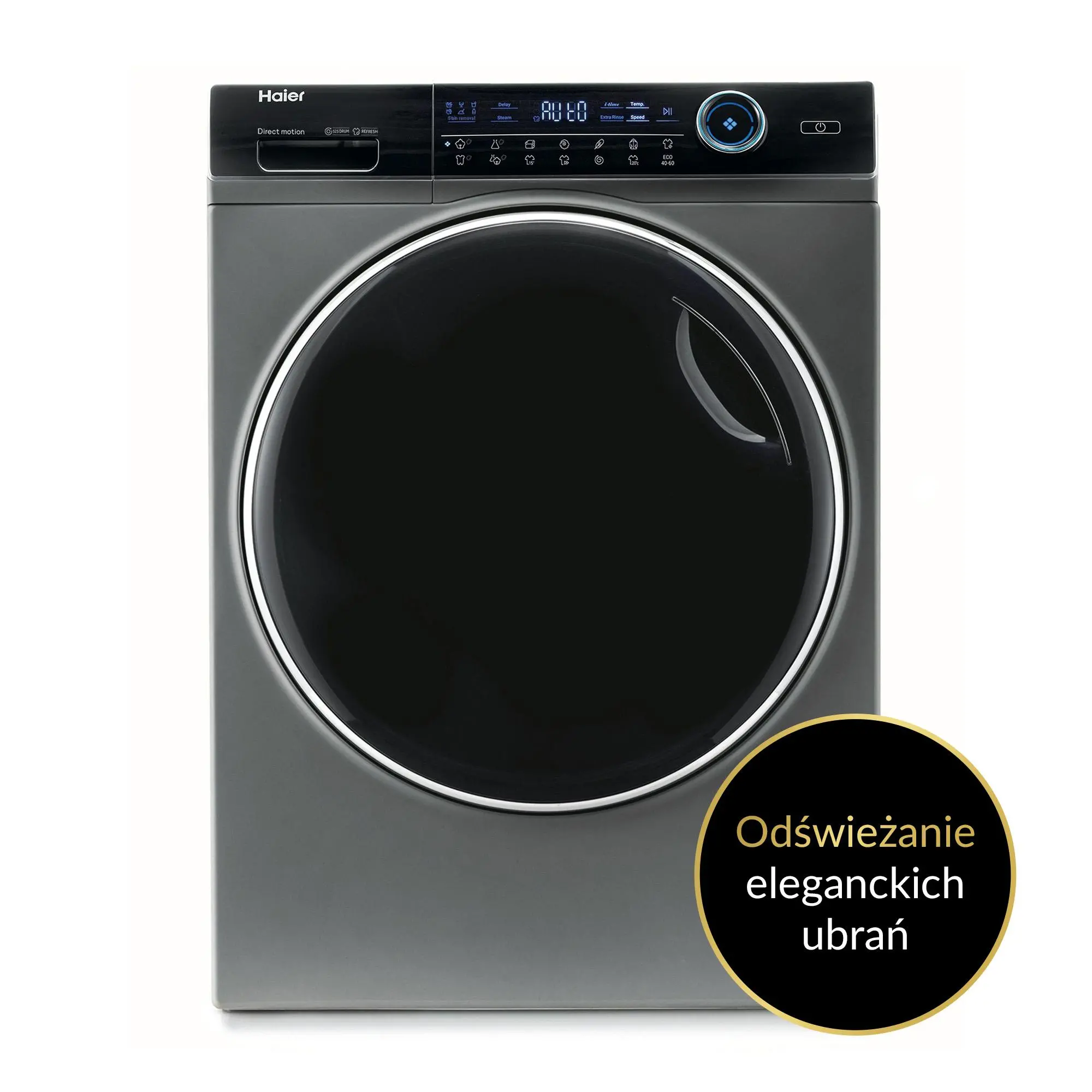 Pralka Haier I-Pro 7 HW80-B14979S8 Slim 8kg 1400obr/min