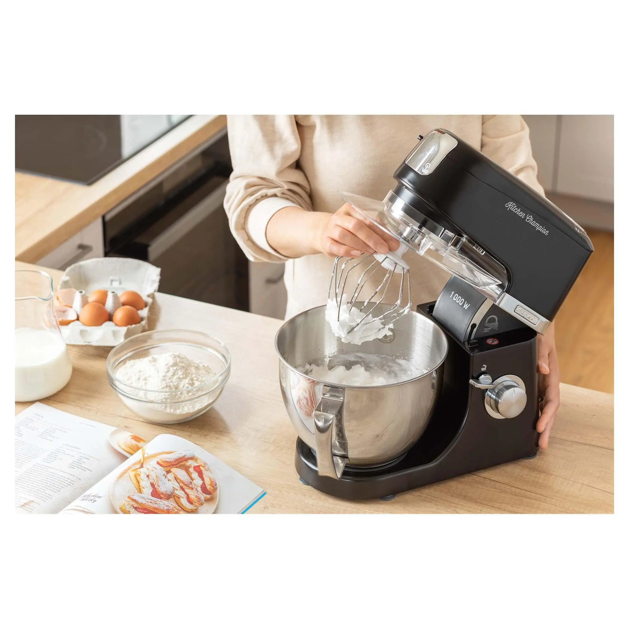 Robot planetarny Sencor STM 6359BK 1000W Maszynka do mielenia Blender kielichowy