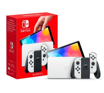 Konsola Nintendo Switch OLED (biały)