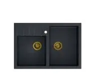 Quadron HCQB9062U8_PVDG1 Bill 120 Granitowy Czarny/Złoty