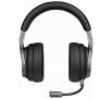 Słuchawki bezprzewodowe z mikrofonem Corsair VIRTUOSO RGB WIRELESS SE High-Fidelity Gaming Headset CA-9011180-EU Nauszne Czarno-srebrny