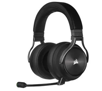 Słuchawki bezprzewodowe z mikrofonem Corsair VIRTUOSO RGB WIRELESS XT High-Fidelity Gaming Headset CA-9011188-EU Nauszne Czarny