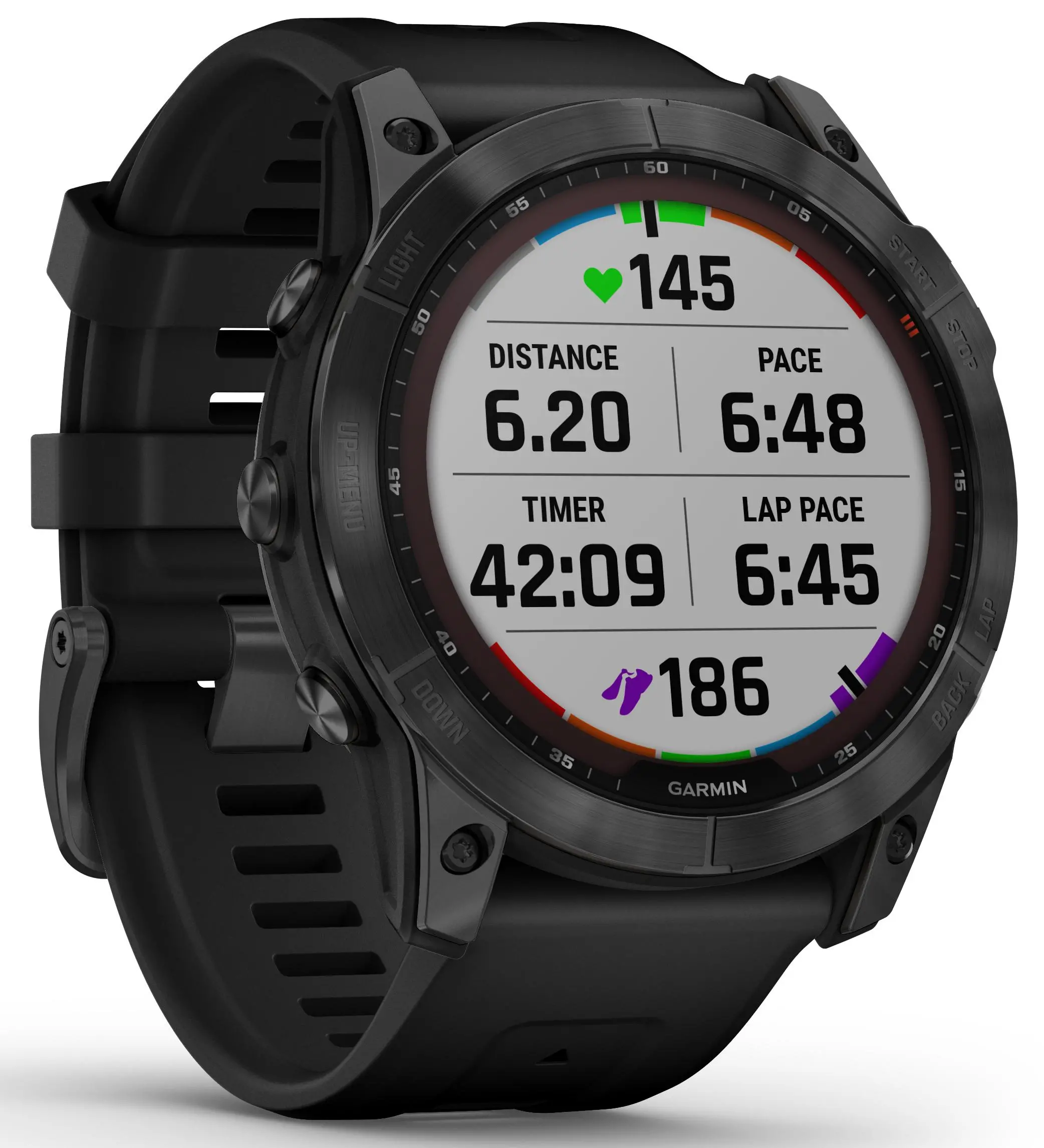 Smartwatch Garmin Fenix 7X Solar 51mm GPS Czarny