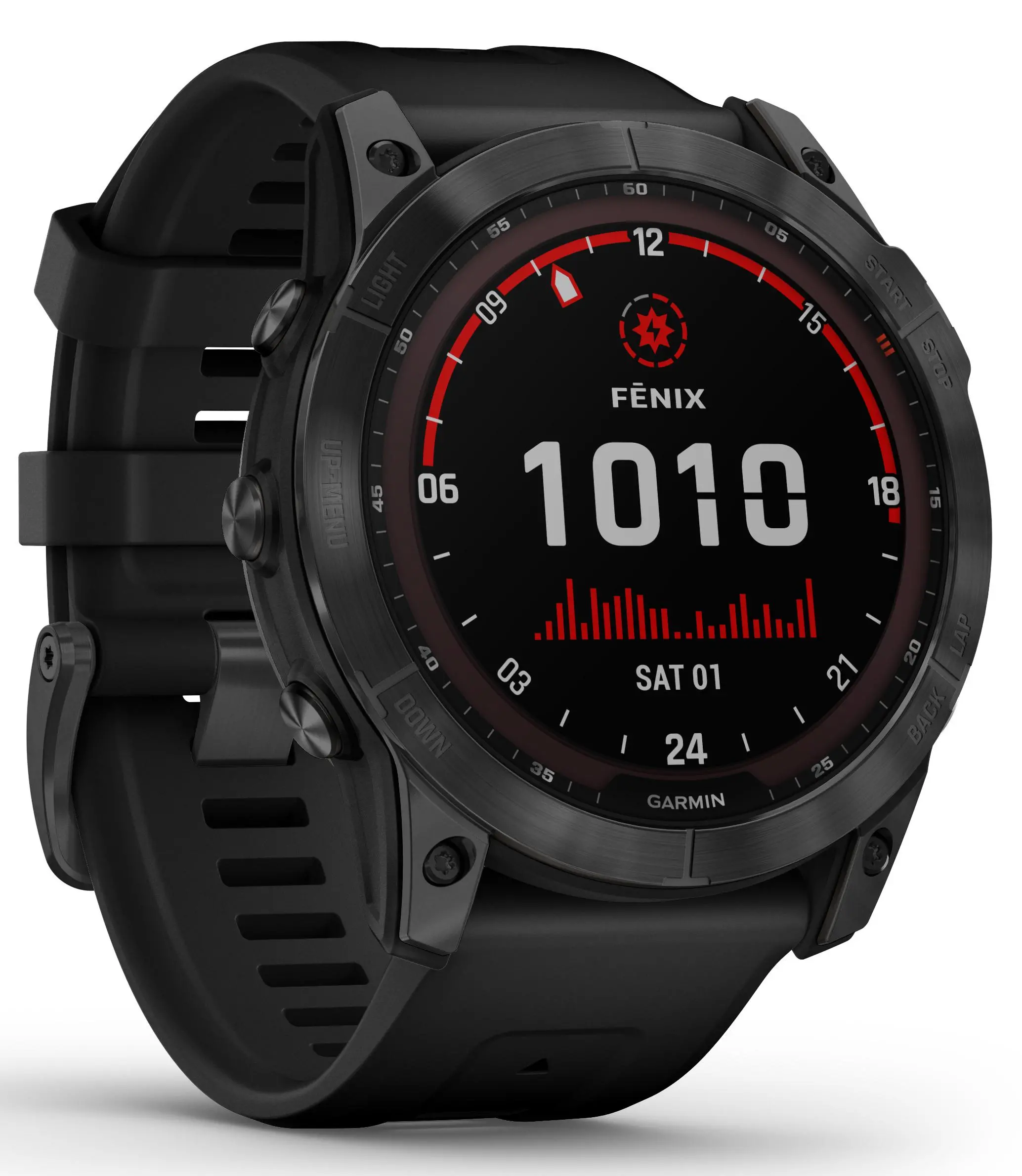 Smartwatch Garmin Fenix 7X Solar 51mm GPS Czarny