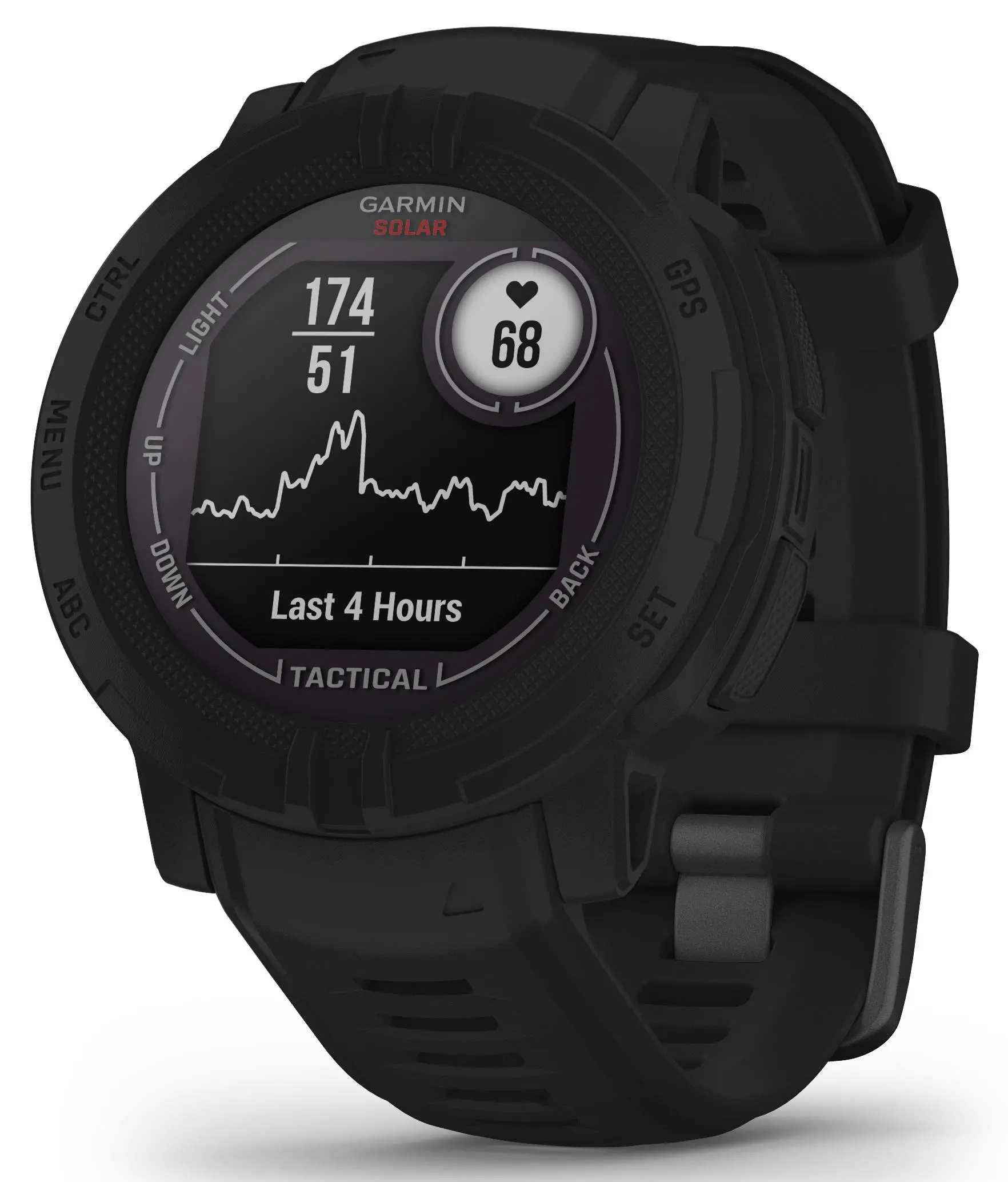 Smartwatch Garmin Instinct 2 Solar Tactical 45mm GPS Czarny
