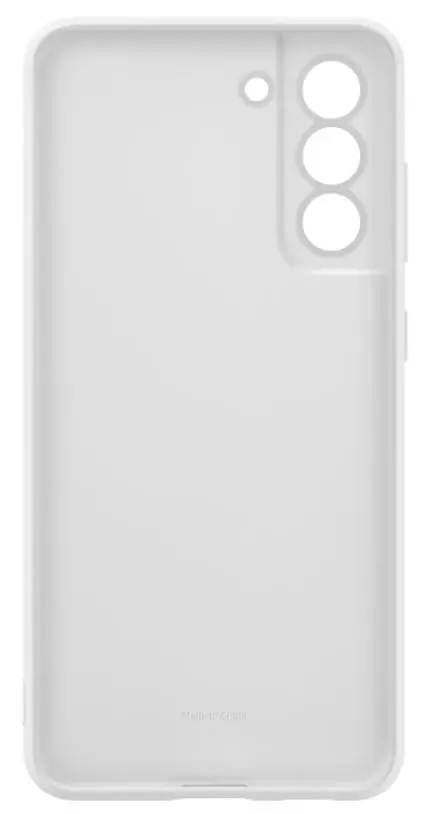 Etui Samsung Silicone Cover do Galaxy S21 FE Biały