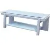 Stolik Arkas PLASMA 03AK Srebrny