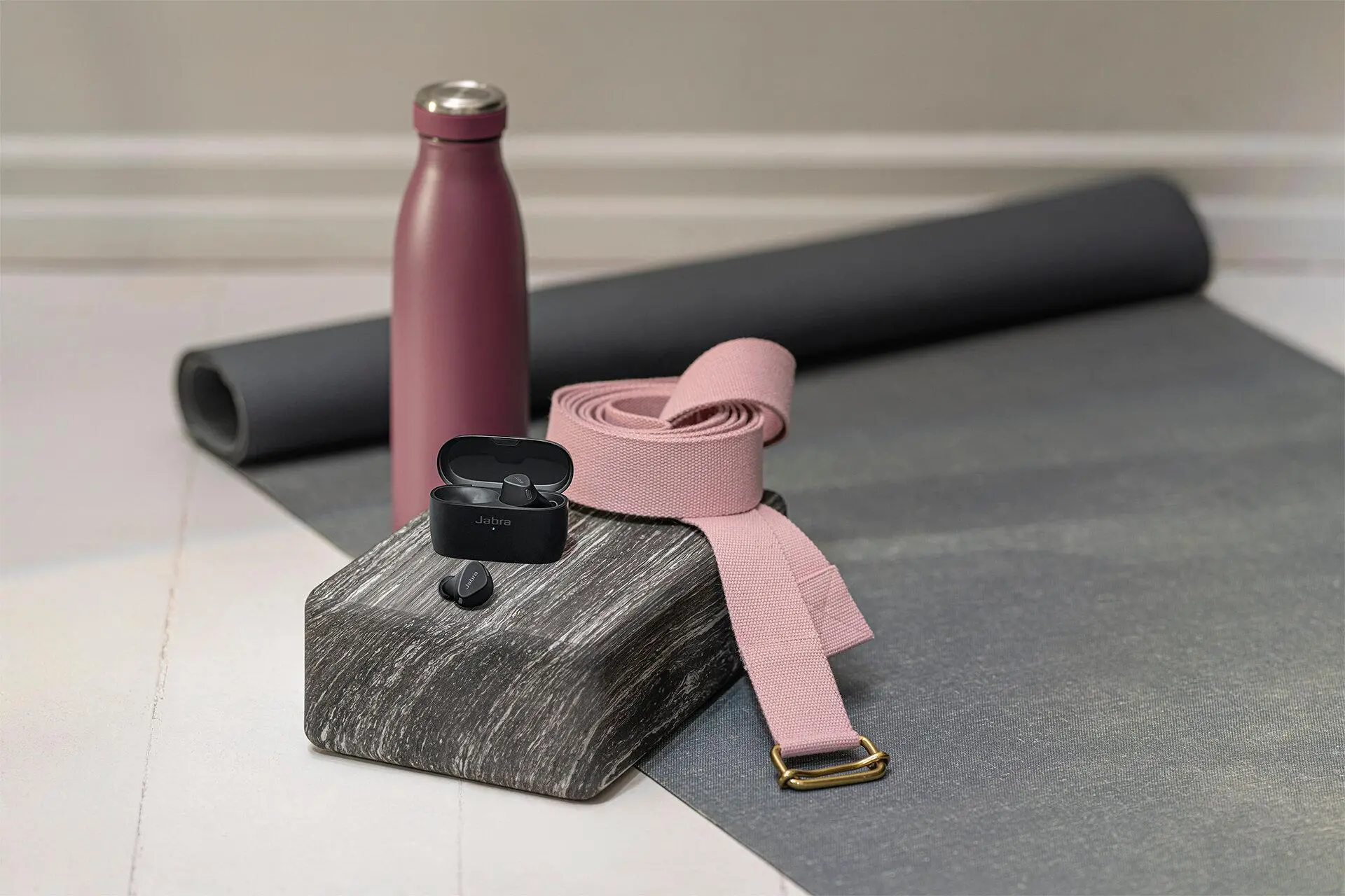 Słuchawki bezprzewodowe Jabra Elite 4 Active Dokanałowe Bluetooth 5.2 Czarny