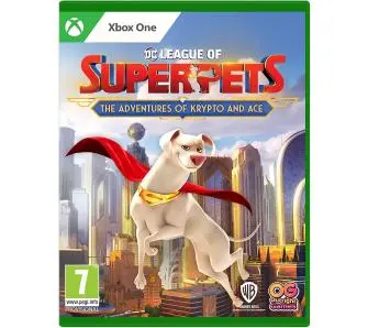 DC LIGA SUPERPETS: Przygody Krypto i Asa Gra na Xbox One (Kompatybilna z Xbox Series X)