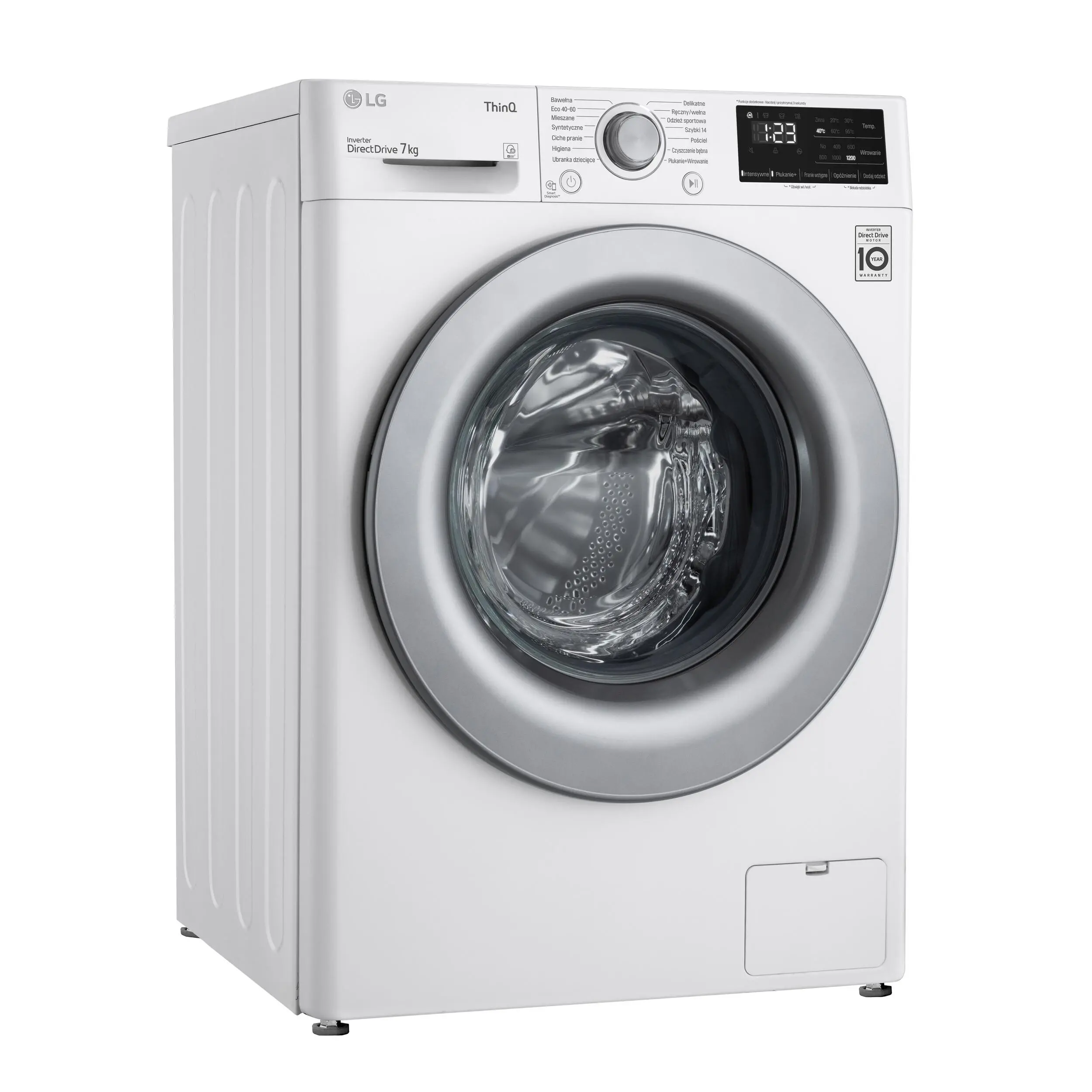 Pralka LG Vivace F2WV3S7N4E Slim 7kg 1200obr/min