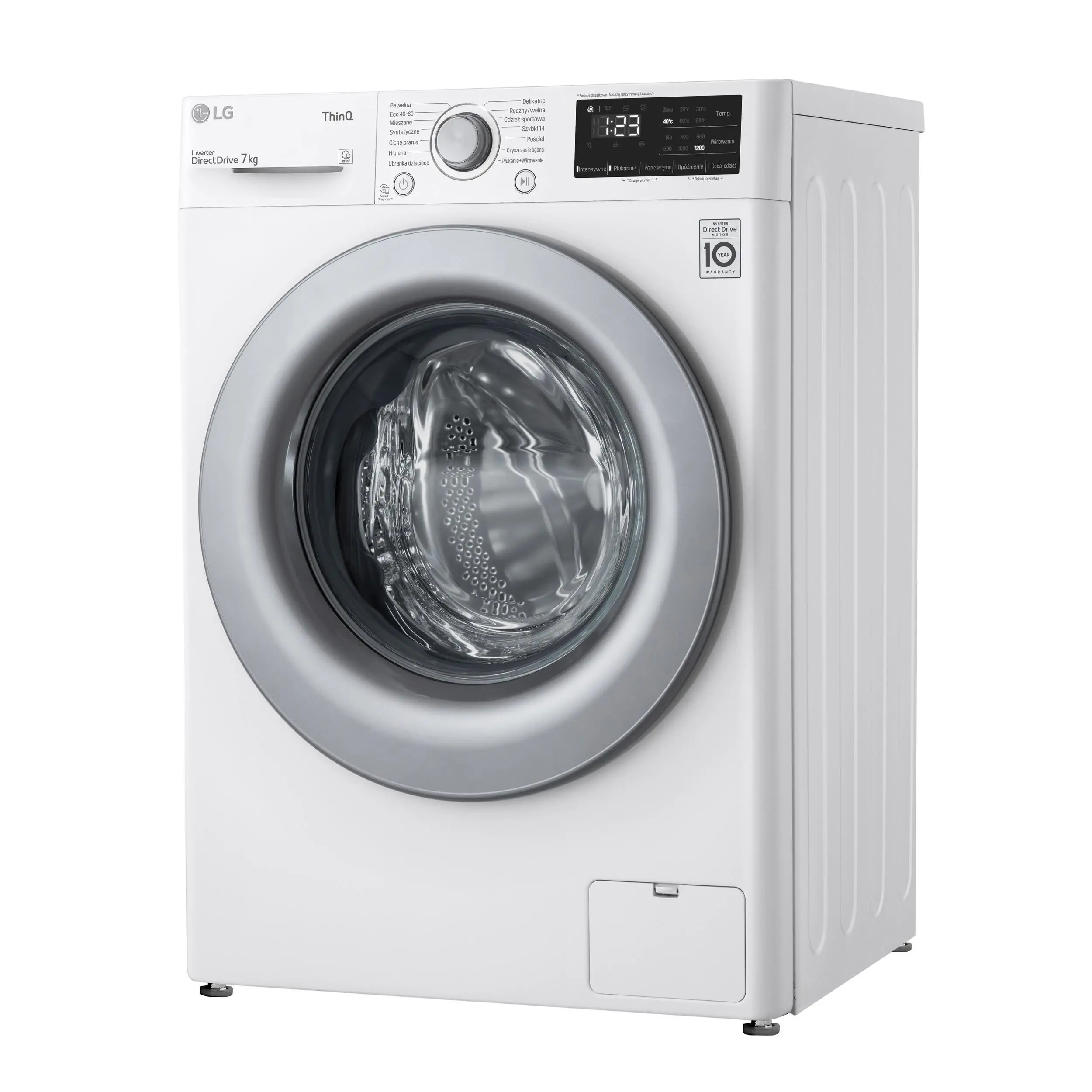 Pralka LG Vivace F2WV3S7N4E Slim 7kg 1200obr/min