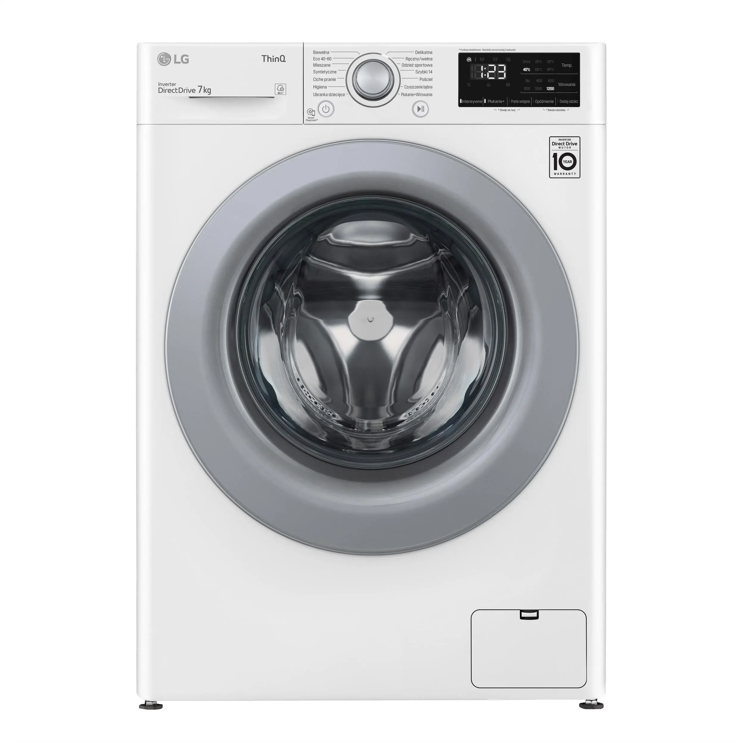 Pralka LG Vivace F2WV3S7N4E Slim 7kg 1200obr/min