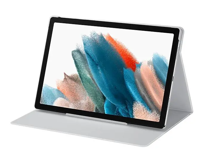 Etui na tablet Samsung Galaxy Tab A8 Book Cover EF-BX200 Srebrny