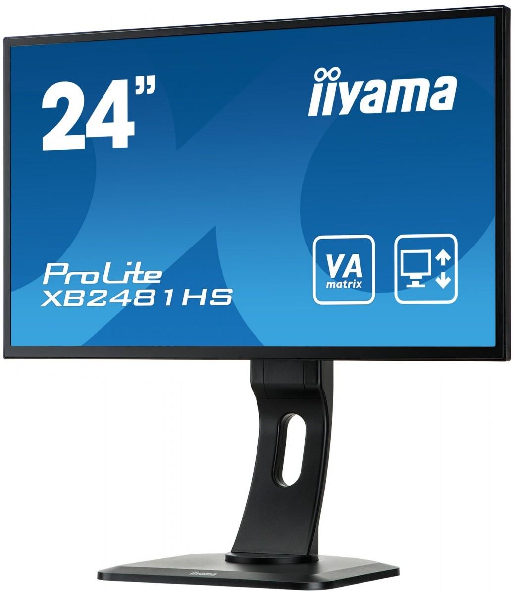 Monitor iiyama Prolite XB2481HS-B1 24" Full HD AMVA 75Hz 6ms