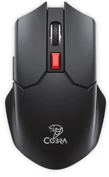 Myszka gamingowa Cobra GM10W2.4 Indiana Czarny