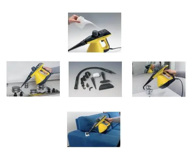 Myjka parowa Ariete Vapori Jet 4139 900W