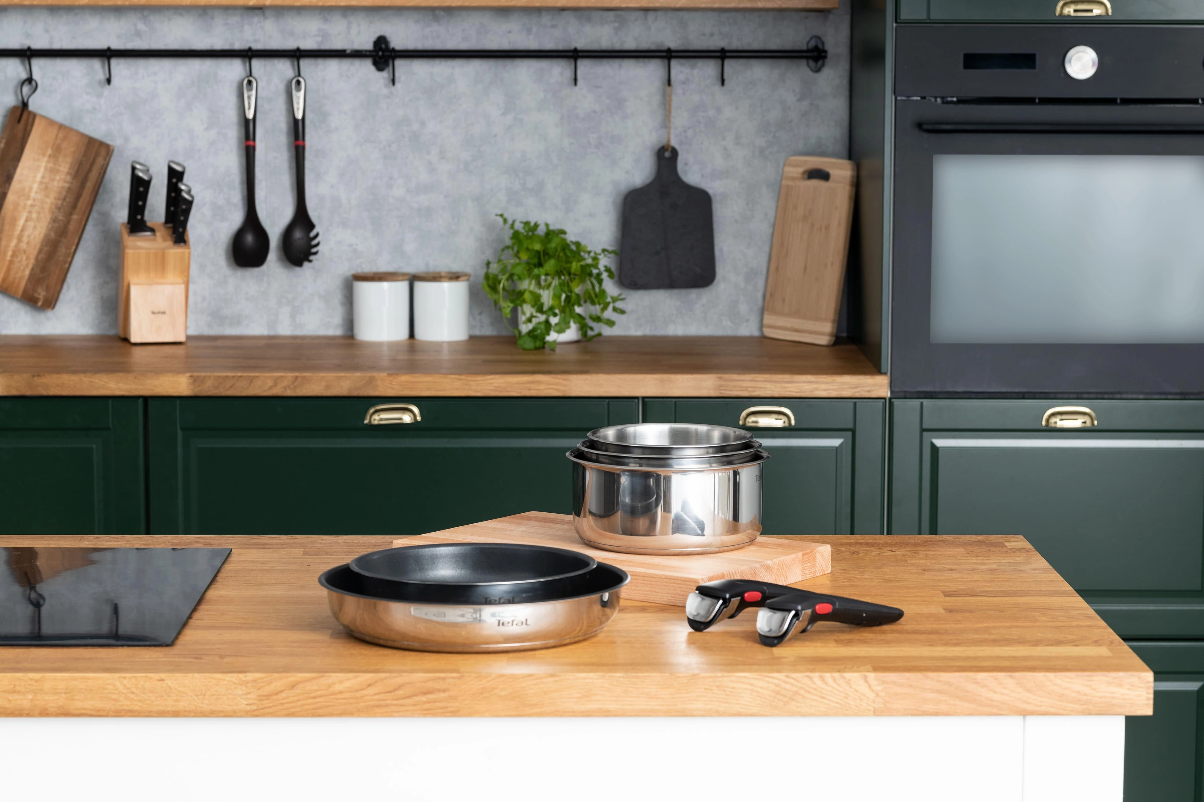 Patelnia Tefal Ingenio Emotion L8977774 Indukcja Stal nierdzewna 26cm