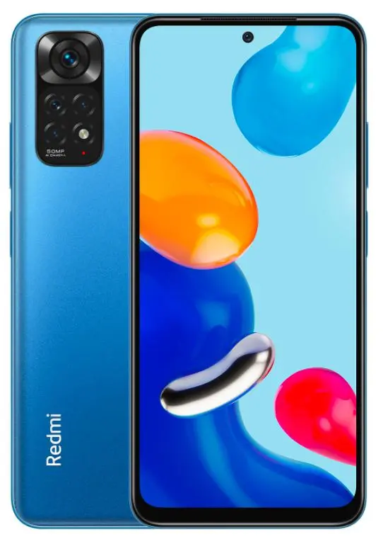 Smartfon Xiaomi Redmi Note 11 4/128GB 6,43" 90Hz 50Mpix Niebieski