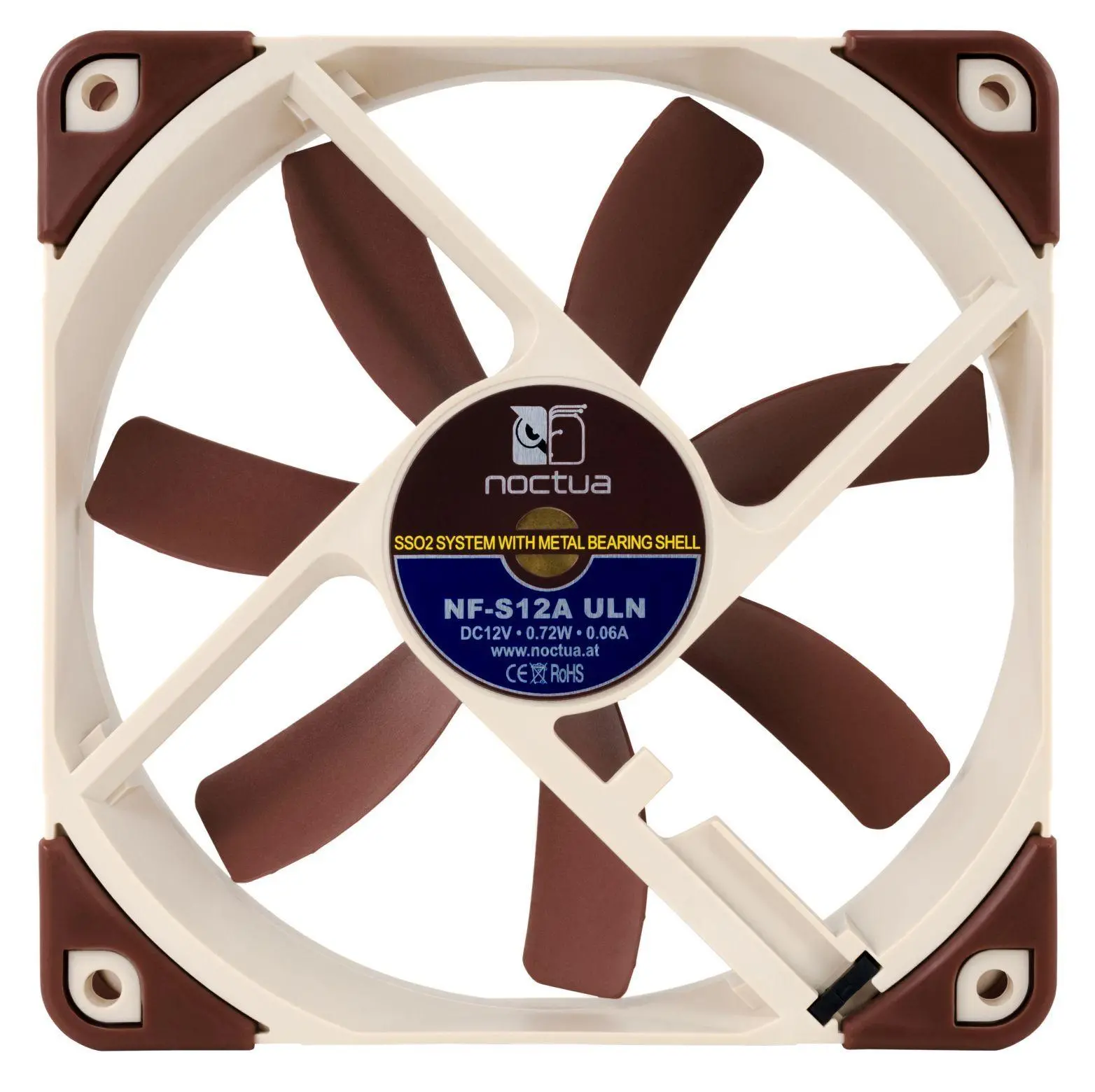 Wentylator Noctua NF-S12A ULN 120mm Beżowy