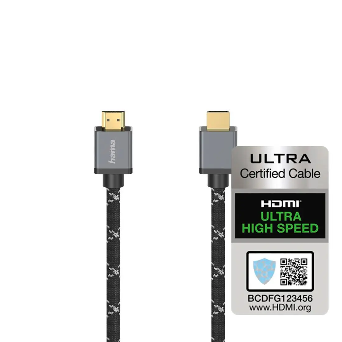 Kabel HDMI Hama 00205239 Premium HDMI 8K 2m Czarny