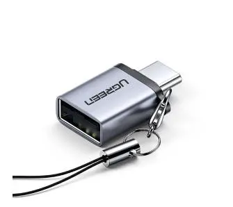 Adapter UGREEN US270 USB-A do USB-C Srebrny