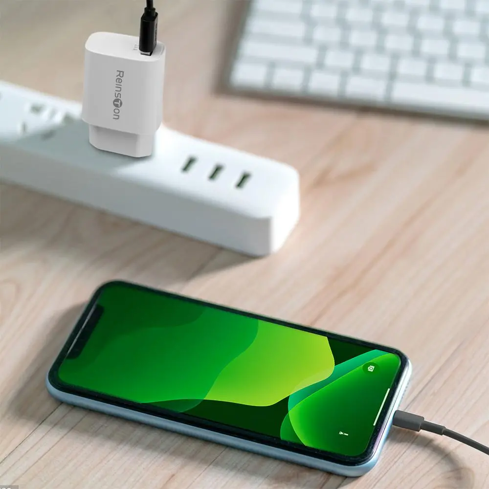 Ładowarka sieciowa Reinston ELSI013 USB-A 2.4A Biały