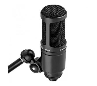 Mikrofon Audio-Technica AT2020 Przewodowy Pojemnościowy Czarny