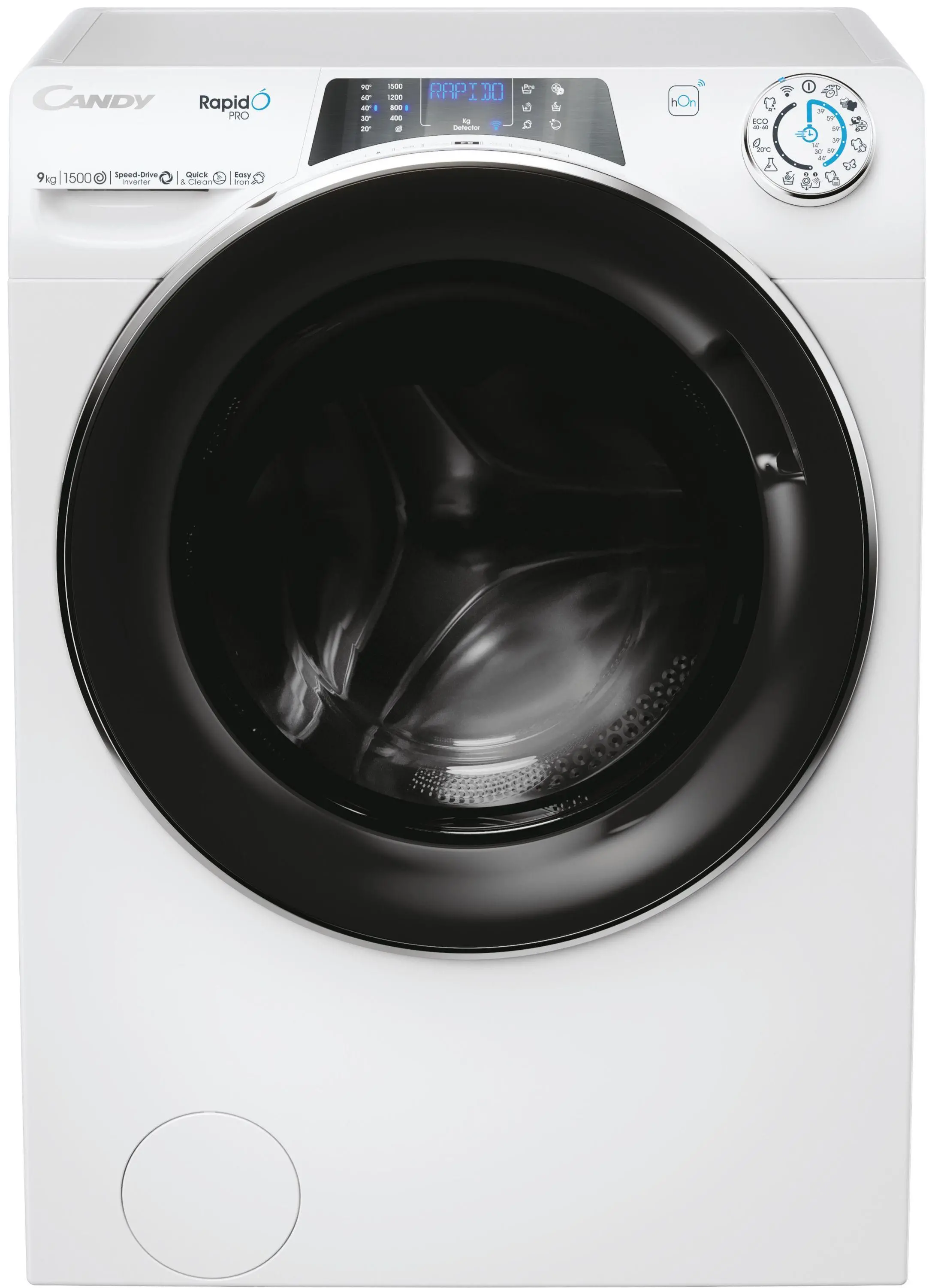 Pralka Candy RapidO Pro RP 596BWMBC/1-S Slim 9kg 1500obr/min Zdalne sterowanie