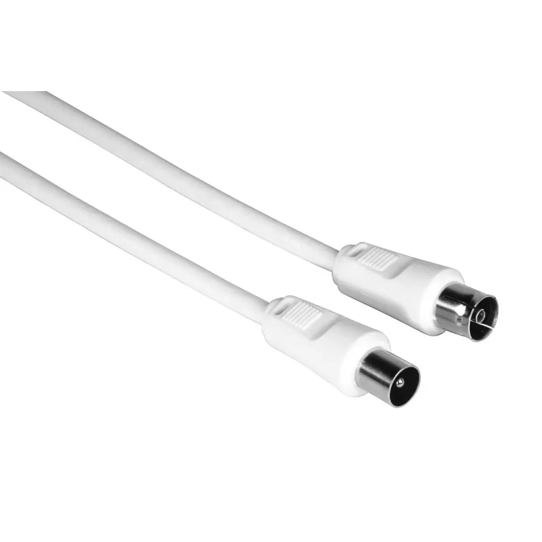 Kabel antenowy Hama 00205030 75dB 5m Biały