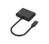 Adapter Hama 00200313 wtyk USB-C - gniazdo HDMI/VGA 4K