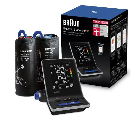 ciśnieniomierz naramienny automatyczny Braun ExactFIT 5 Connect BUA6350