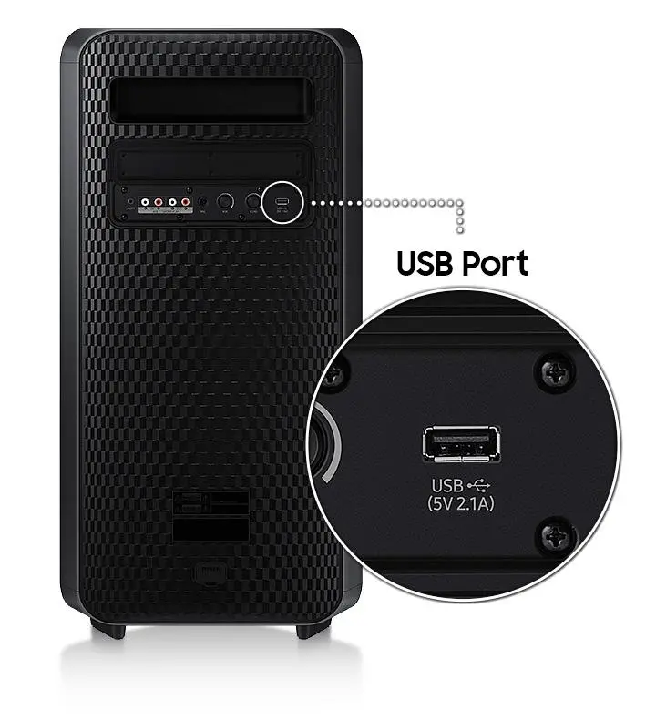 Power Audio Samsung MX-ST50B 240W Bluetooth Czarny