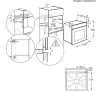 Piekarnik elektryczny Electrolux 600 SurroundCook EOF4P56X Termoobieg Czarny inox