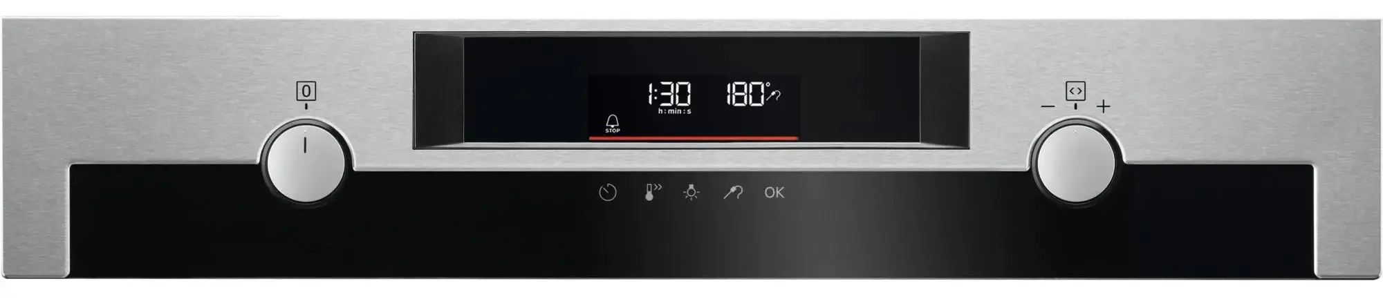 Piekarnik elektryczny AEG 7000 Sensecook BCE546360M Termoobieg Termosonda Srebrno-czarny