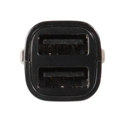 Ładowarka samochodowa Vivanco Fast Car Charger 2x USB 17W Czarny