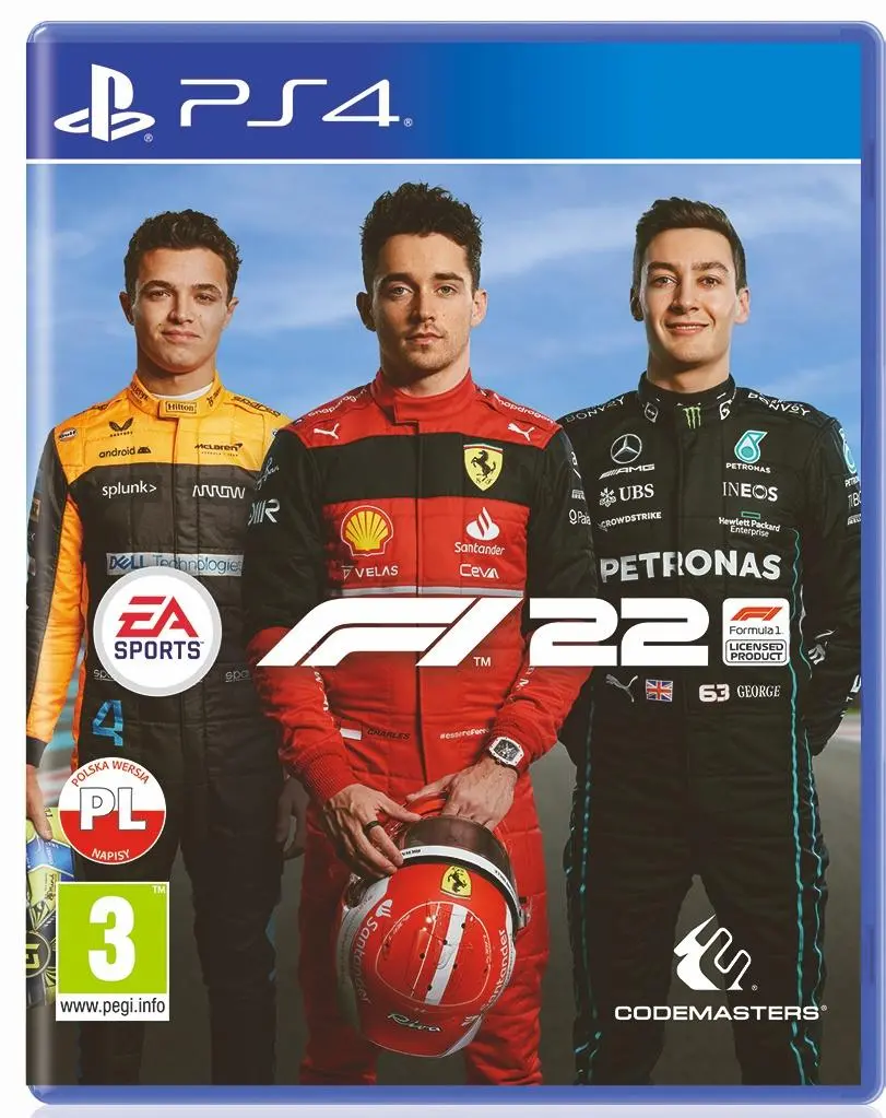 F1 22 Gra na PS4 (Kompatybilna z PS5)