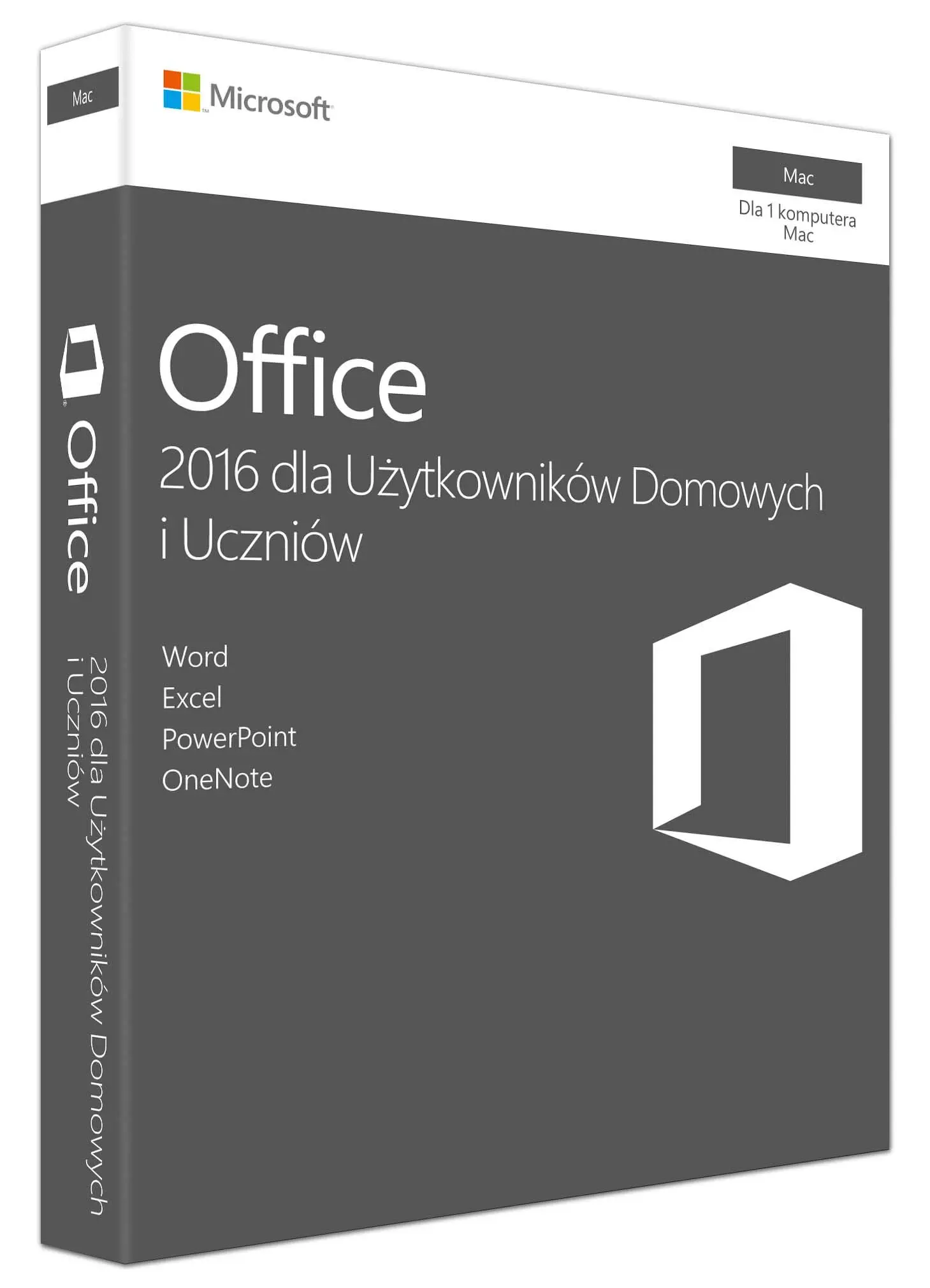 Program Microsoft Office 2016 dla Użytkowników Domowych i Uczniów Mac