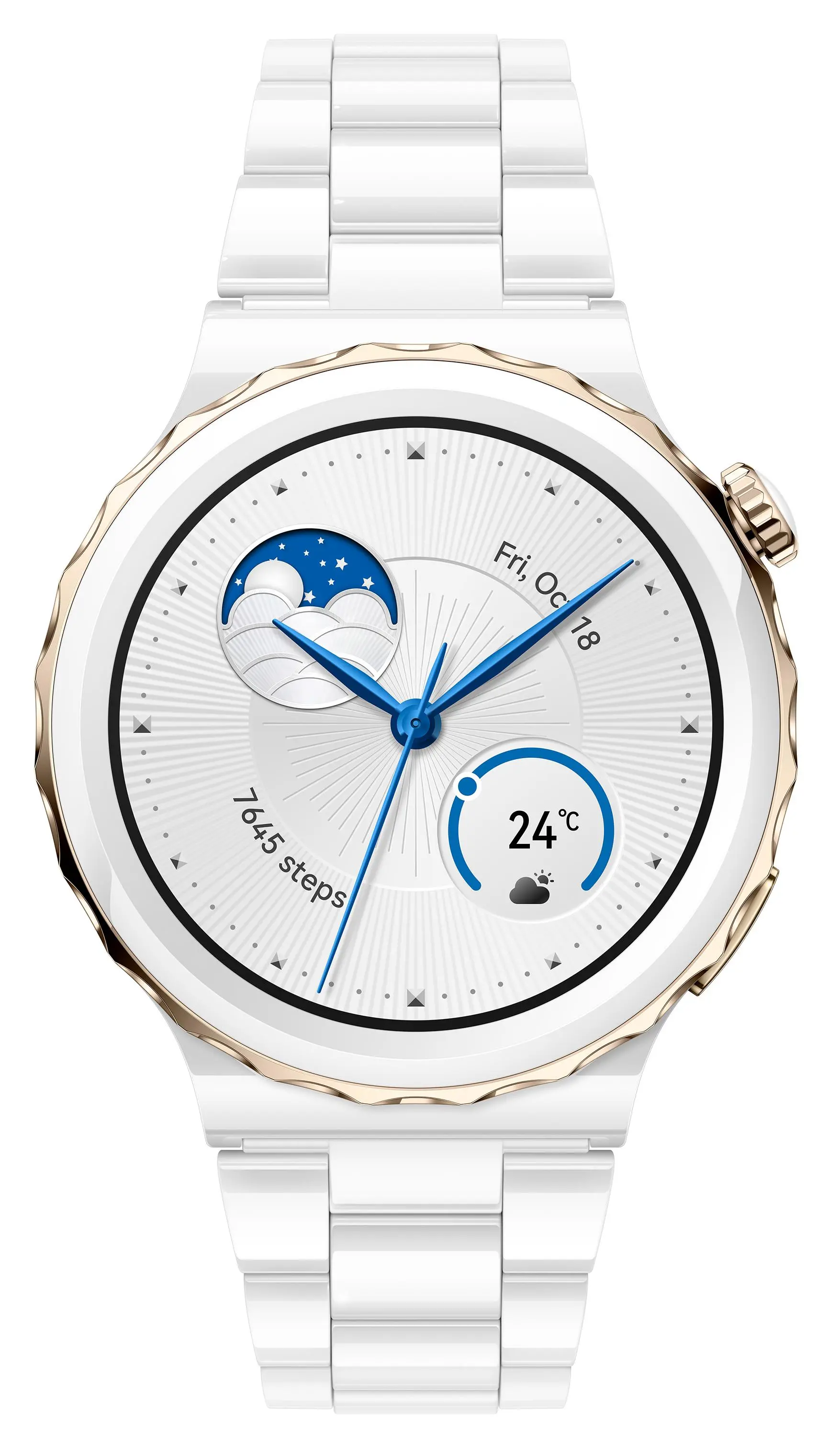 Smartwatch Huawei Watch GT 3 Pro Elegant 43mm GPS Biały