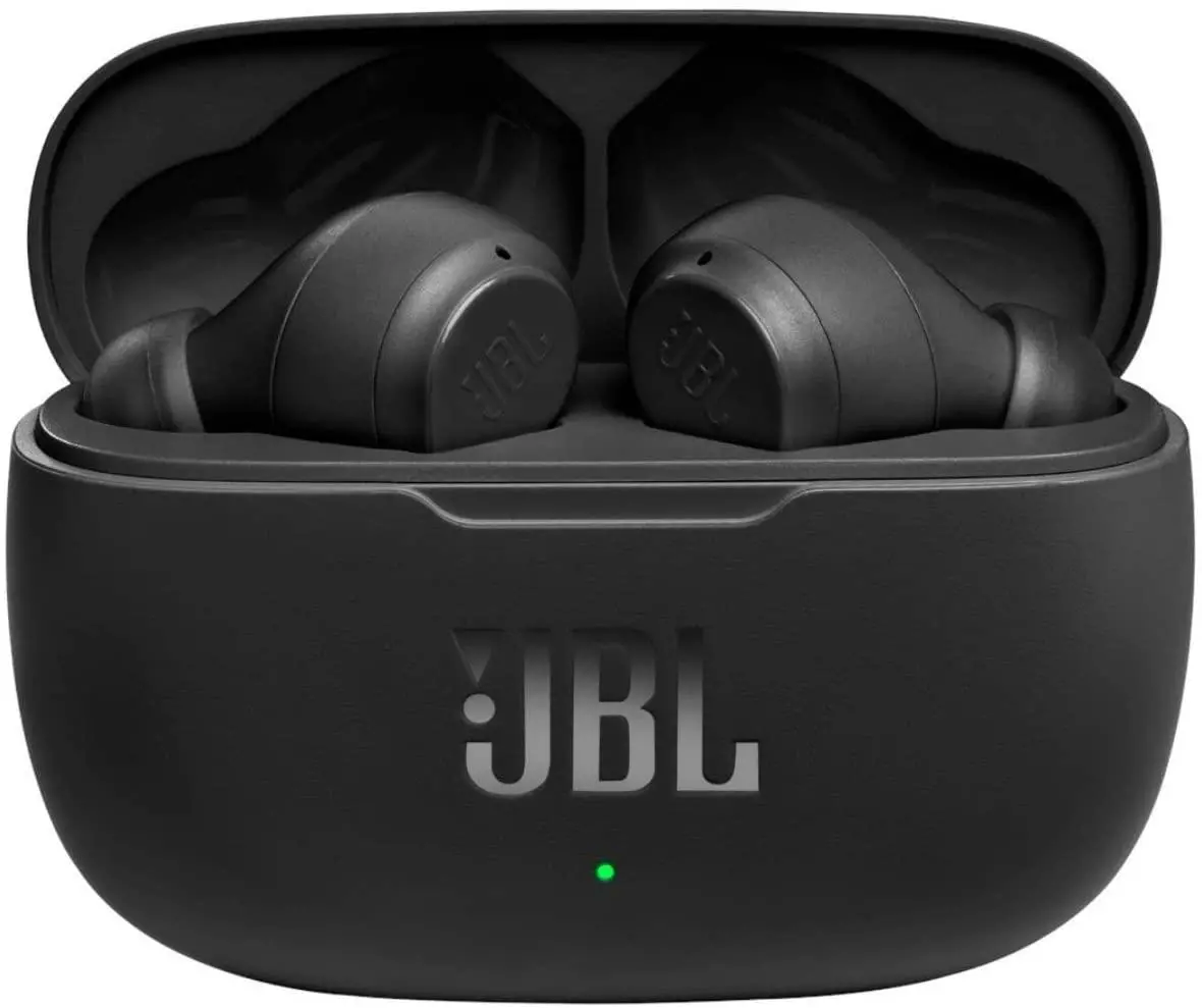 Słuchawki bezprzewodowe JBL Vibe 200TWS Dokanałowe Bluetooth 5.0 Czarny